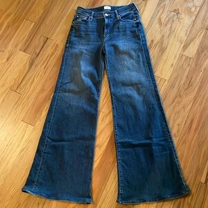 MOTHER Jeans The Twister Sneak Size 27  Wide Leg